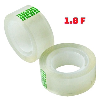 Băng keo trong vòng nhỏ 1.8F băng keo văn phòng để nàn 1,8cm