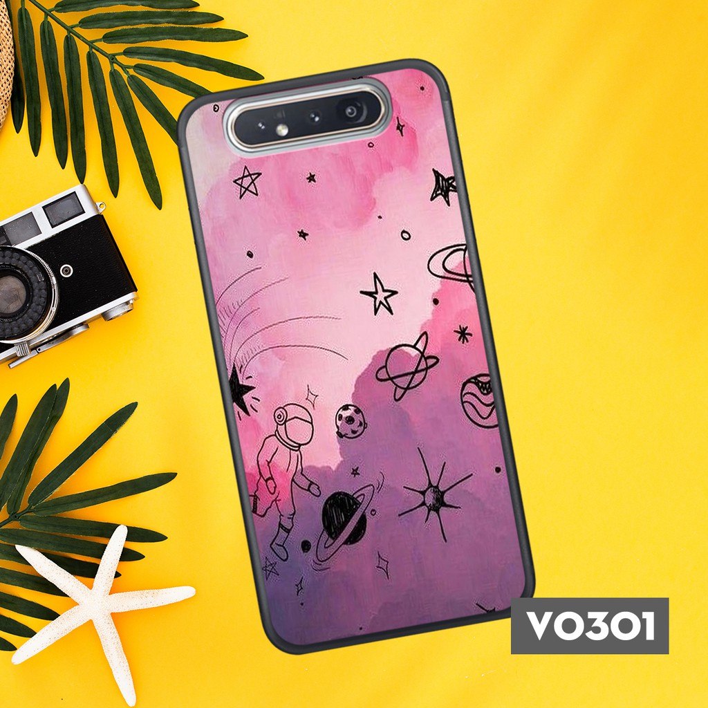 Ốp điện thoại SAMSUNG A80 in hình CHIBI CUTE
