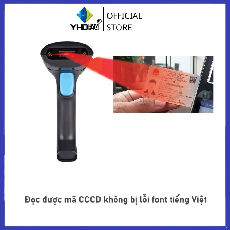 Máy quét mã vạch Bluetooth YHDAA 6200DB 2D