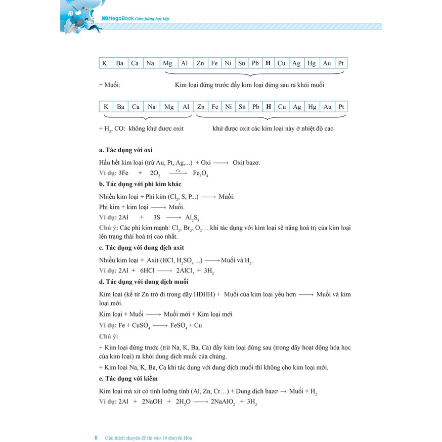 Sách - Giải Thích Chuyên Đề Thi Vào 10 Chuyên Hóa - Megabook