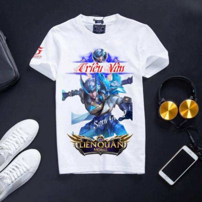 VHL Store [Đủ Size] Áo Liên Quân Mobile Cotton Màu Trắng Muraz đồ thần VHL Store