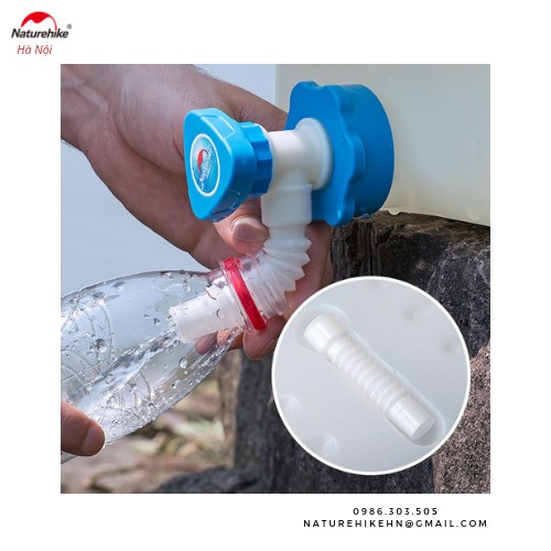 [HÀNG CHÍNH HÃNG] CAN/ BÌNH ĐỰNG NƯỚC CÓ VÒI NATUREHIKE NH16S024-T