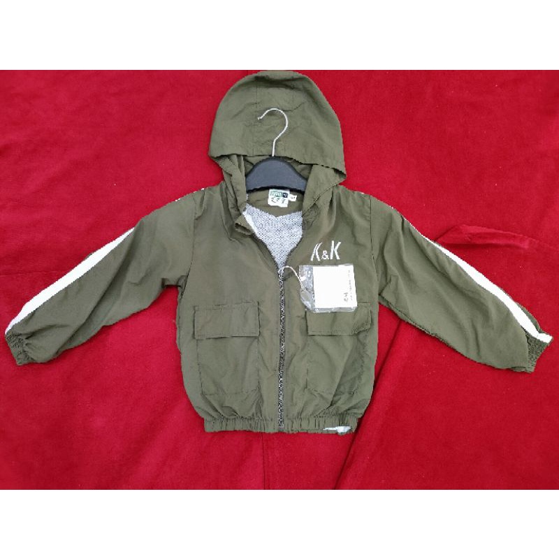 Áo gió 2 lớp  cho bé