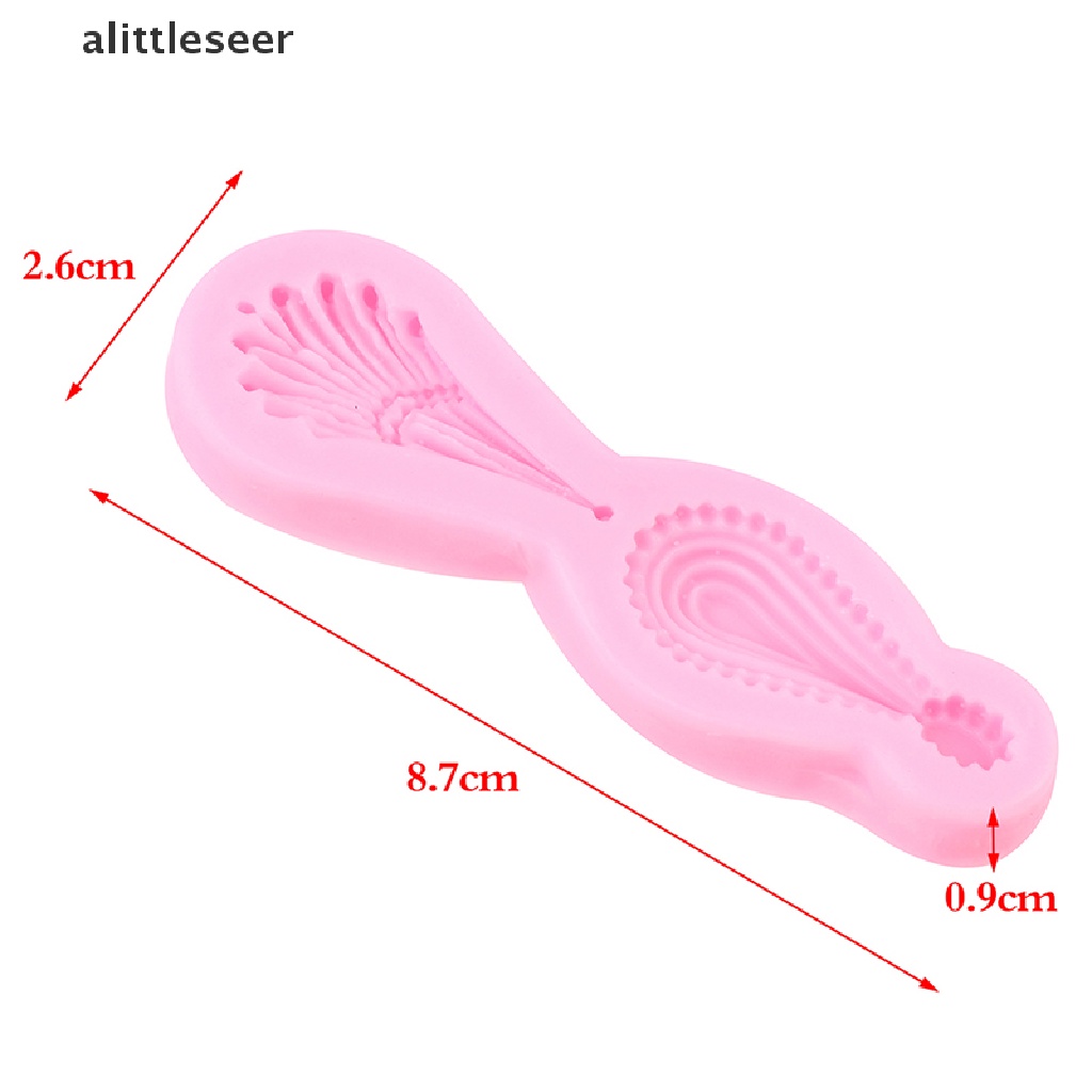 Khuôn silicone tạo hình làm mặt dây chuyền / kẹo / bánh