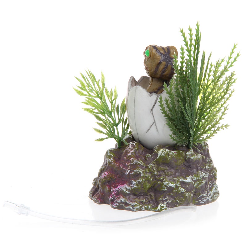 Khủng Long Bơm Khí Oxy Trang Trí Bể Cá