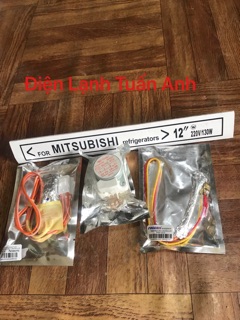 Combo Bộ Xả Đá Tủ Lạnh Panasonic (Sò Lạnh+Sò Nóng+Timer+Bóng Sấy)
