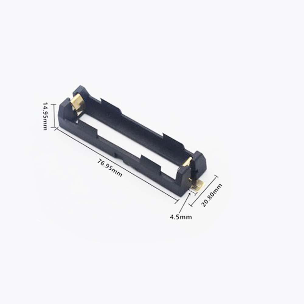 Hộp Đựng Pin 18650 1 2 Khe Bằng ABS Chất Lượng Cao