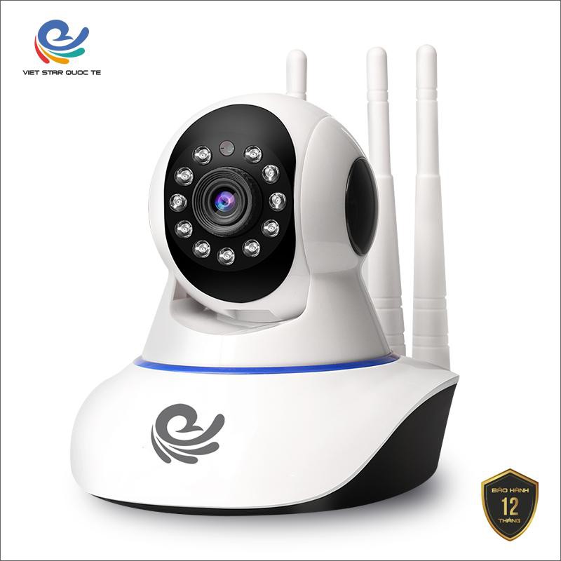 Camera Wifi 3 Râu Việt Star Quốc Tế Phân Giải 2.0 Mxp Hàng Chính Hãng Bảo Hành 12 Tháng