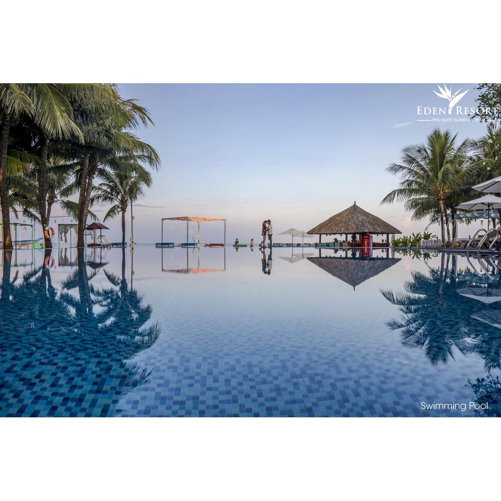 Voucher Eden resort 4* Phú Quốc chỉ 550k/người/2N1Đ