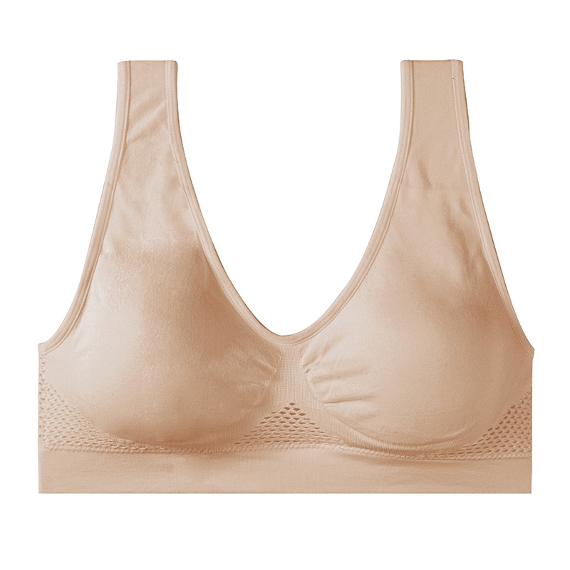 Áo ngực thể thao thoáng khí không gọng co giãn size S-6XL