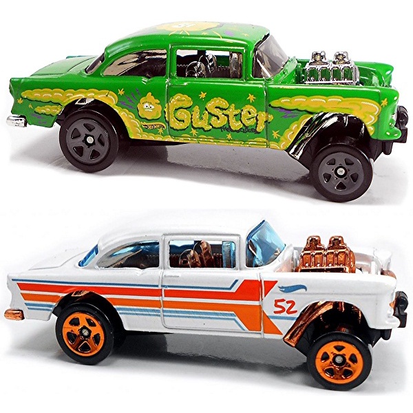 Xe mô hình Hot Wheels '55 Chevy Bel Air Gasser