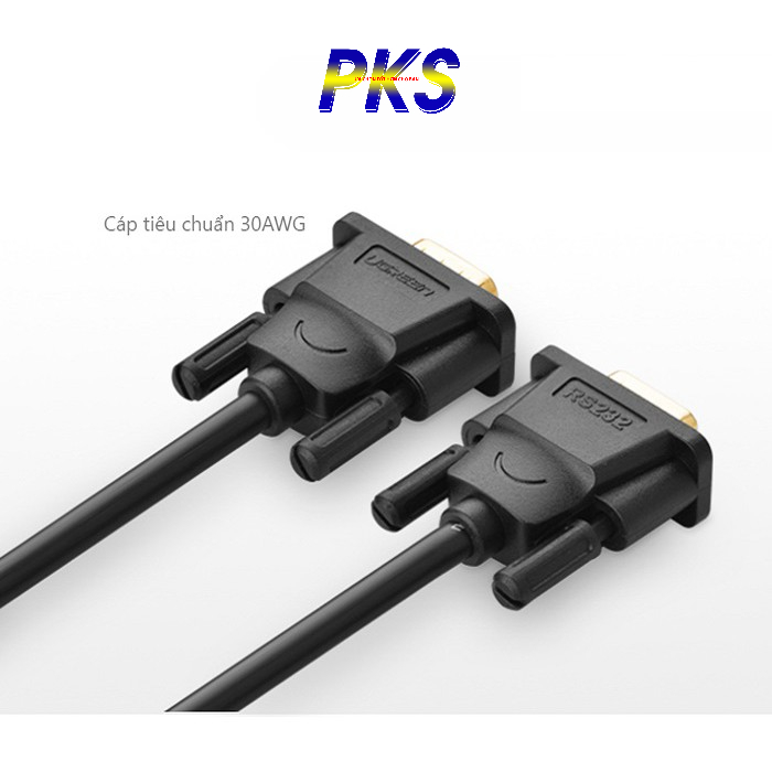 Dây cáp COM RS-232 2 đầu dài 5M UGREEN DB101 20152 - Hãng phân phối chính thức