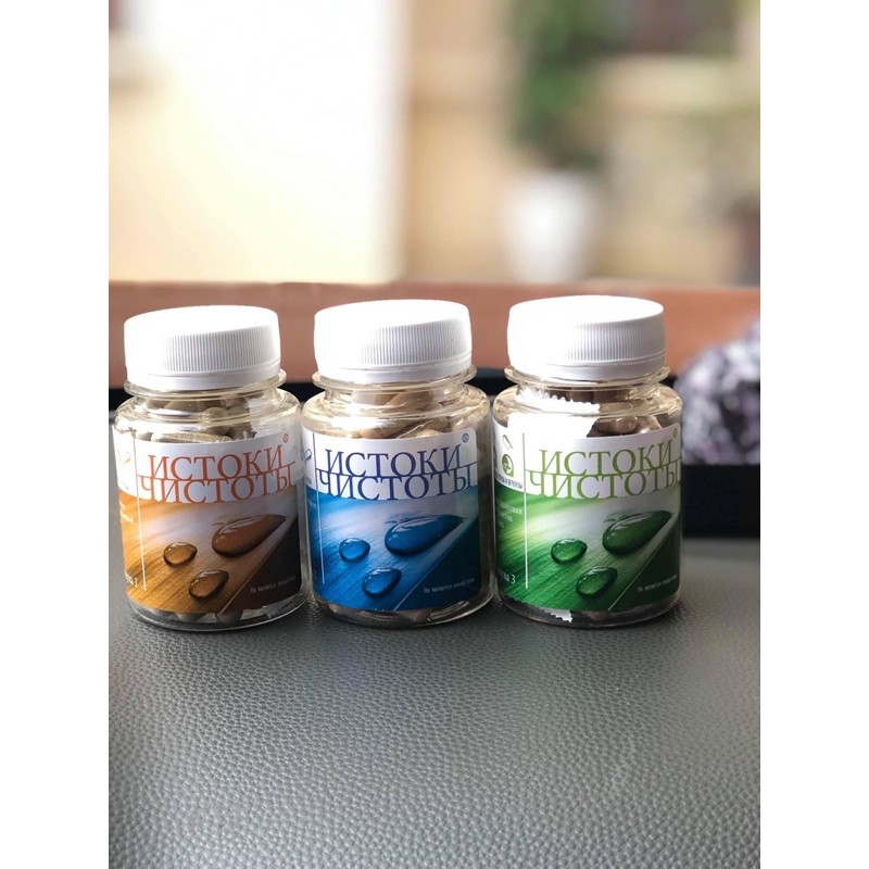 BỘ 3 THẢI ĐỘC THANH LỌC CƠ THỂ Siberia | Thế Giới Skin Care