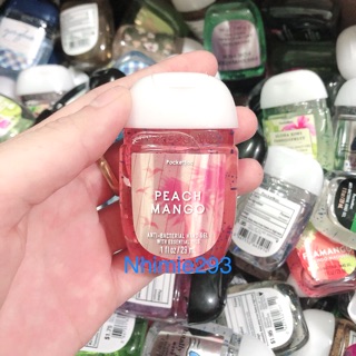 Gel rửa tay khô Bath Body Works Peach Mango Mỹ