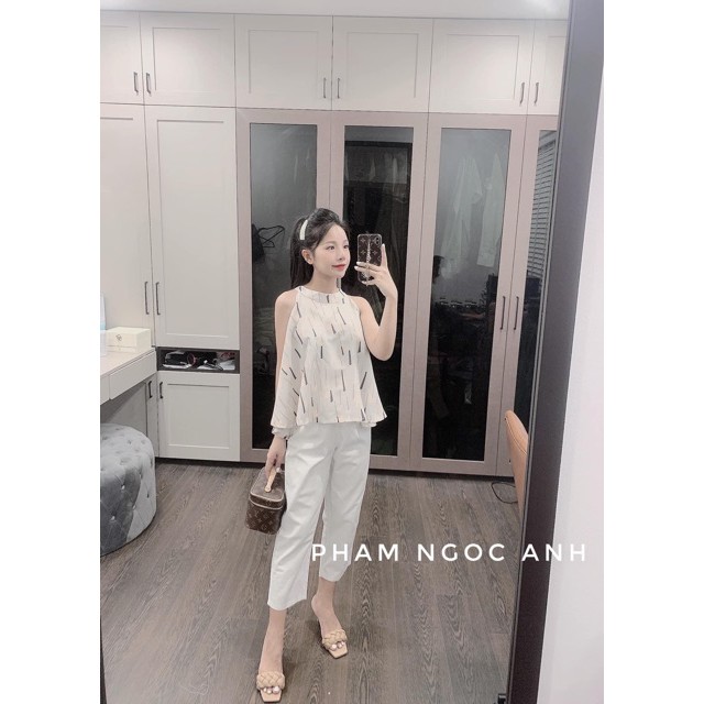 Thời Trang Nữ BÁN SỈ SÉT ÁO YẾM QUẦN TRẮNG PS CHO NỮ  Phương Linh Shop