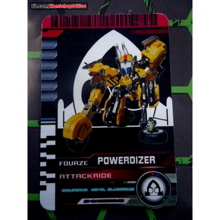 Thẻ Kamen Rider Fourze PowerDizer