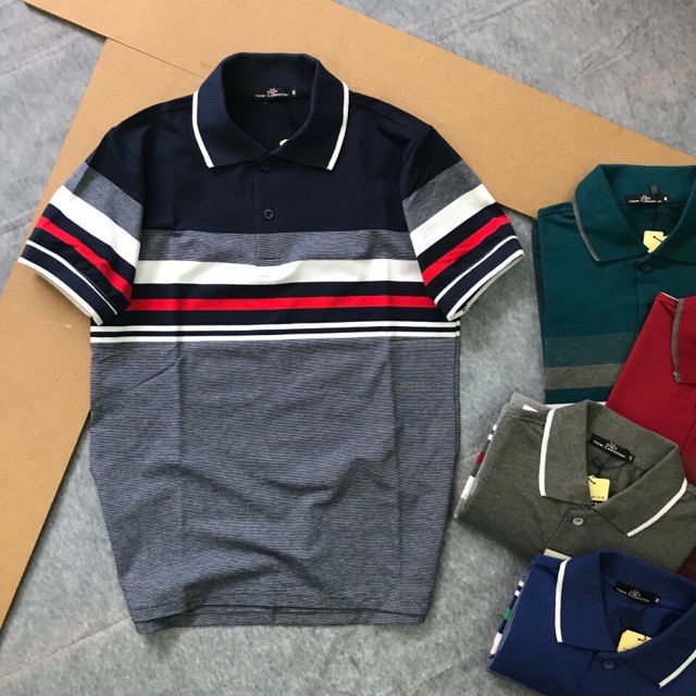 Áo thun nam cổ bẻ cao cấp