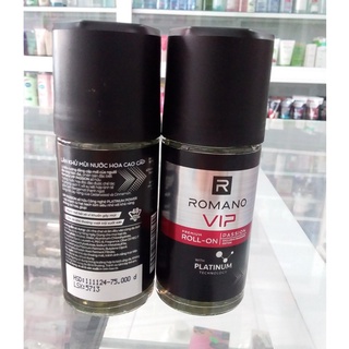 Lăn khử mùi Romano Vip Passion 50ml (đỏ)