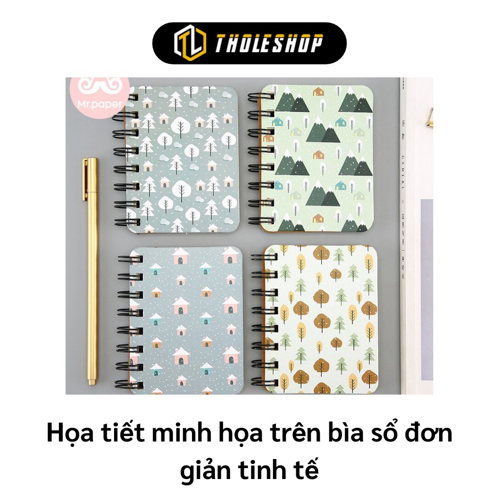 Sổ Tay GIGAHOME Sổ Ghi Chép, Ghi Chú Kế Hoạch Phong Cách Hàn Quốc, Độ Cứng Vừa Phải 9111