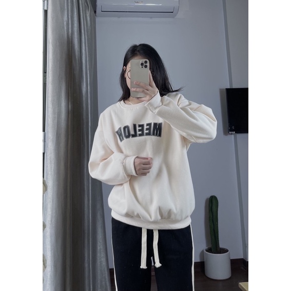 Áo nỉ hình gấu hàng quảng châu 3158 form rộng freesize (A1135) - SINNA STORE