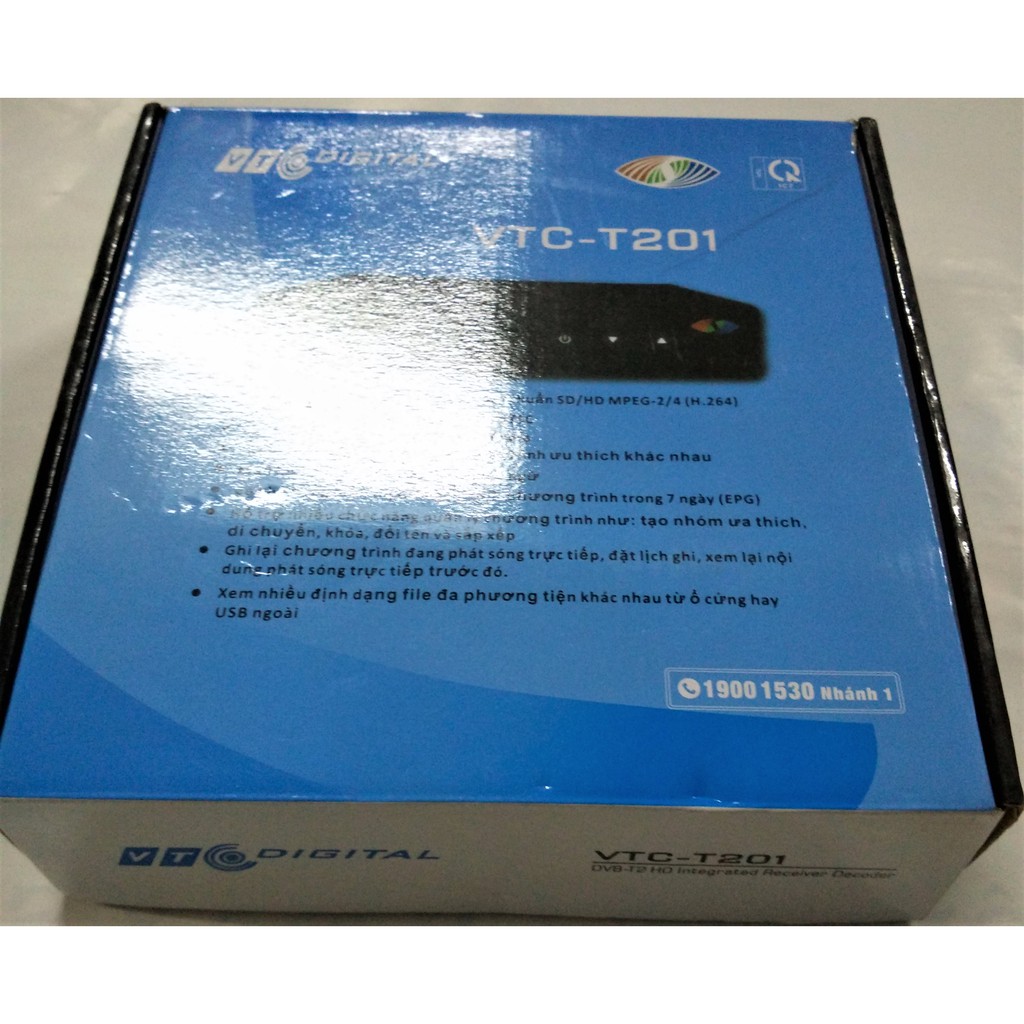 Đầu thu kỹ thuật số DVB-T2 VTC 201 chính hãng