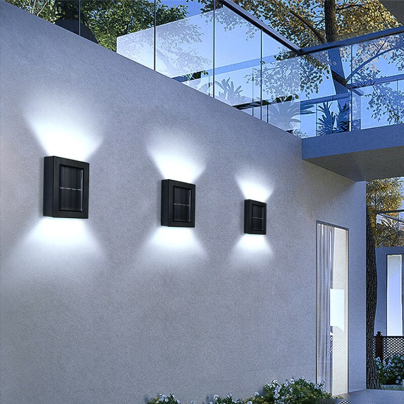 Đèn LED Năng Lượng Mặt Trời Chống Thấm Nước Trang Trí Cầu Thang Sân Vườn