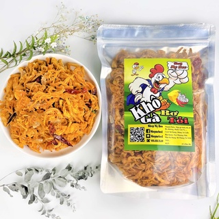 500Gr Khô gà bơ tỏi xé cay cực ngon