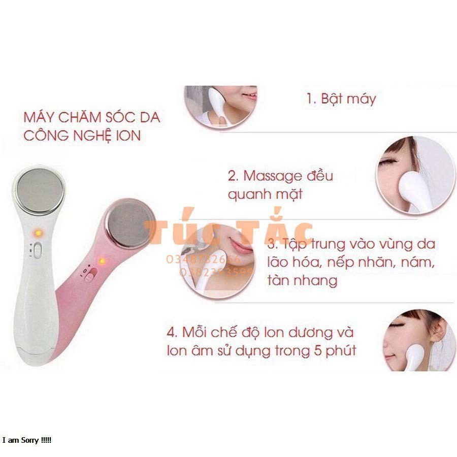 Máy massage mặt inon làm căng da, chăm sóc da - Chợ Túc Tắc - bán cả thế giới