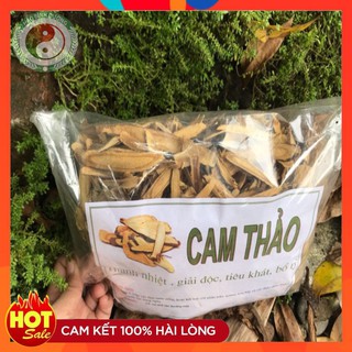 1kg cam thảo khô thái lát
