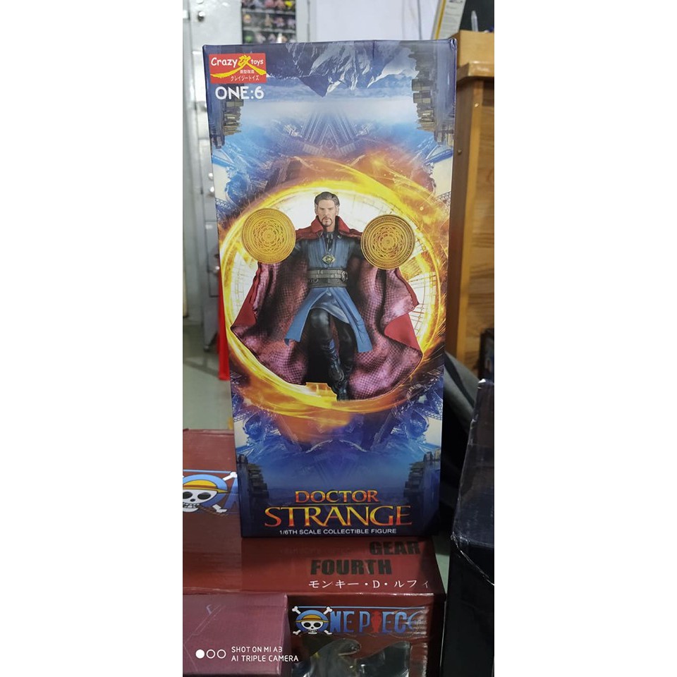 [FMSHOPVN] FIGURE CRAZY TOY DOCTOR STRANGE MÔ HÌNH NHÂN VẬT NAM ANH HÙNG PVC TĨNH