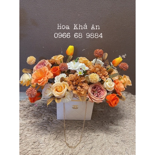 Hộp cắm hoa siêu đẹp = bìa cứng cực xịn. Hàng nhập xịn