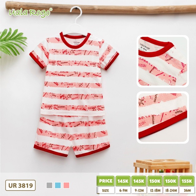 Bộ cộc tay thông hơi Ualarogo 6m - 36m