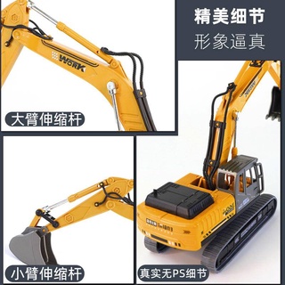 Mới Mô Hình Xe Xúc Đất Đồ Chơi Trang Trí Độc Đáo
