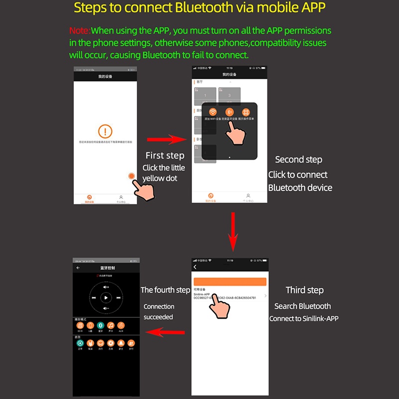 Bộ Khuếch Đại Âm Thanh Kỹ Thuật Số Mini Xy-C50L Kết Nối Bluetooth 5.0