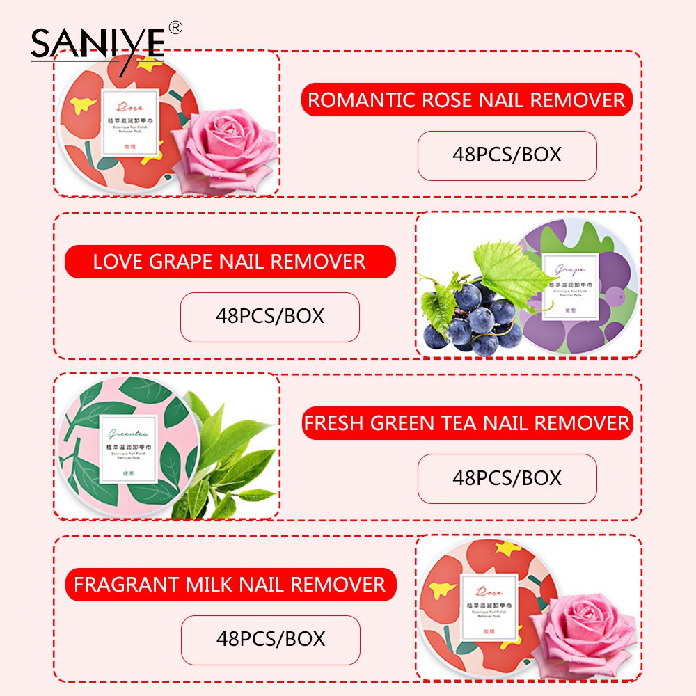 Nail Polish Remover Box Nail Remover Towel Q109