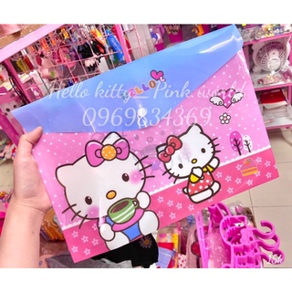 bìa đựng hồ sơ hello kitty
