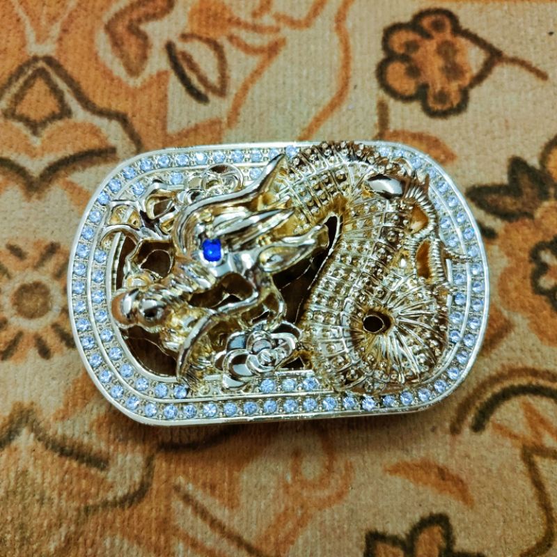 Mặt thắt lưng nam đính đá đẹp chất nhiều mẫu dành cho thắt lưng bấm lỗ