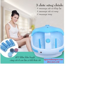 Bồn ngâm massage Lanaform LA110412