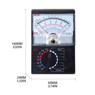Mechanical Pointer Type Multimeter Measurement AC for DC Ohmmeter MF47/JO411 Tes