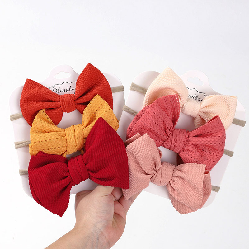 Set 3 Băng Đô Nơ Xinh Xắn Dành Cho Bé Gái