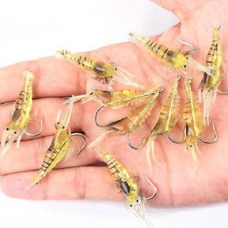 Tôm Mềm Giả Mồi Câu 4cm