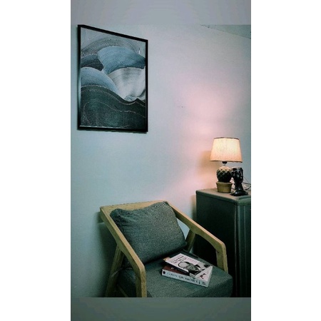 Sofa gỗ đơn có nệm