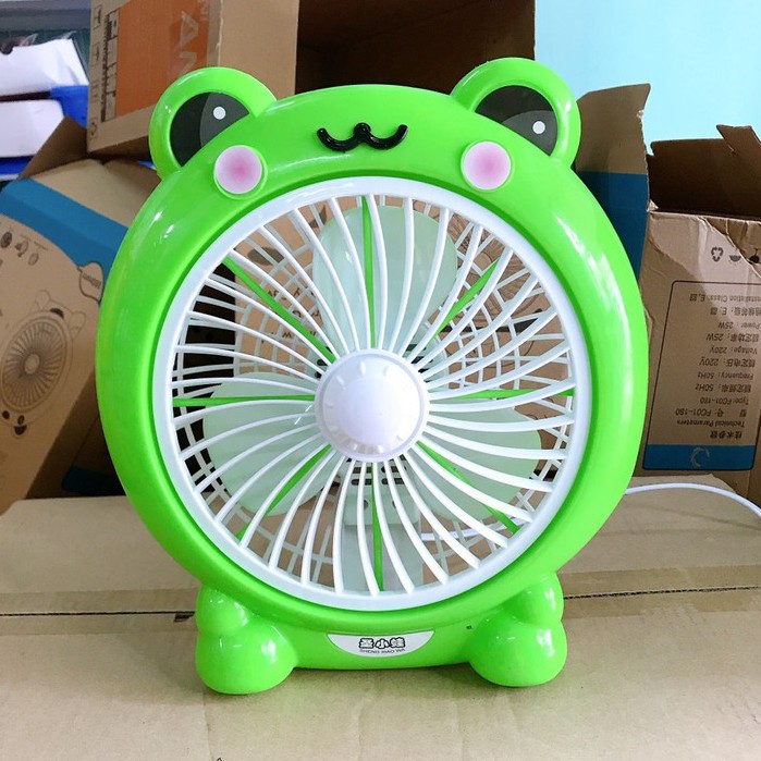 Quạt Hộp Hình Thú Mini Để Bàn