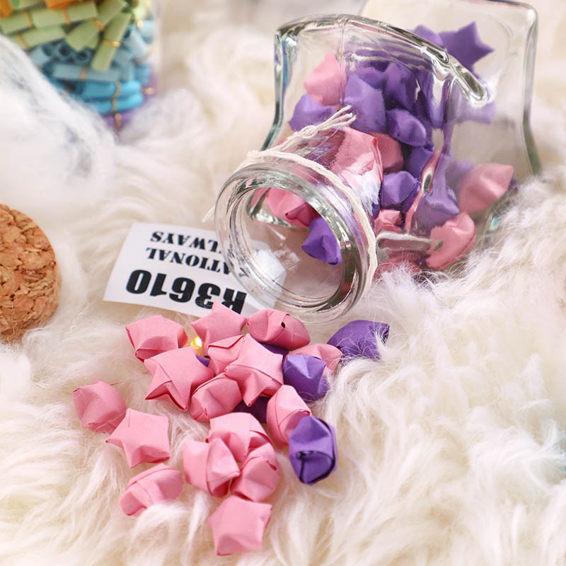 Lọ Thủy Tinh Trong Suốt Đựng Điều Ước Hình Ngôi Sao May Mắn Sáng Tạo | BigBuy360 - bigbuy360.vn