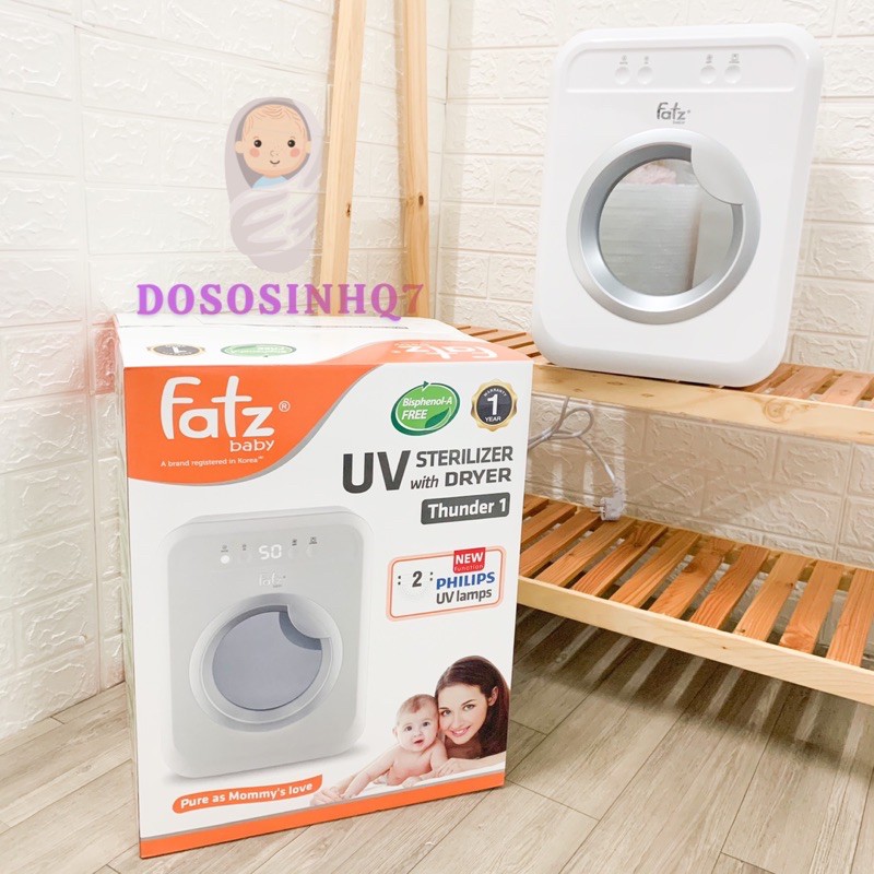 MÁY TIỆT TRÙNG SẤY KHÔ UV FATZBABY THUNDER 1 - FB4702SL