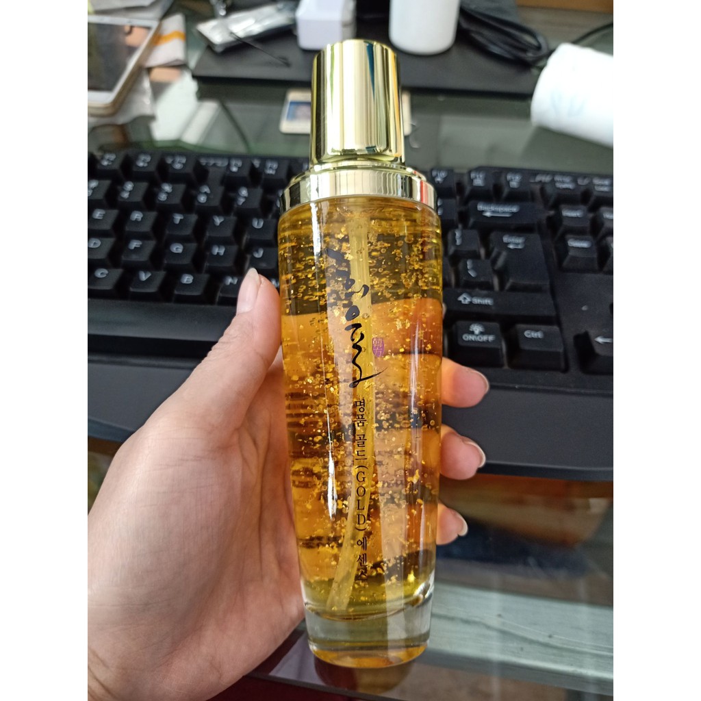 Serum vàng 24k - Serum dưỡng trắng da dưỡng ẩm tinh chất vàng 24k cao cấp Labelage Hàn Quốc 130ml | BigBuy360 - bigbuy360.vn