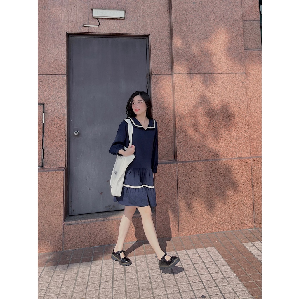 Đầm thuỷ thủ THE CIU - Sailor Babydoll Dress