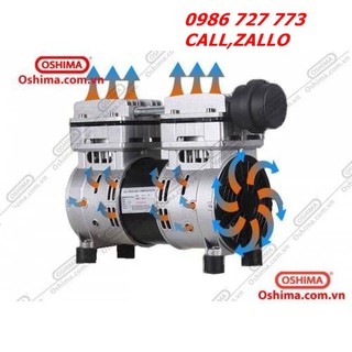 Đầu bơm không dầu Oshima OS-750, Đầu bơm máy nén khí không dầu 2HP
