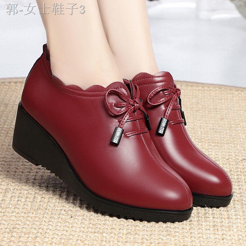 Giày Búp Bê Đế Xuồng Mềm Đính Nơ Thời Trang Xuân Thu 2021 Cho Nữ