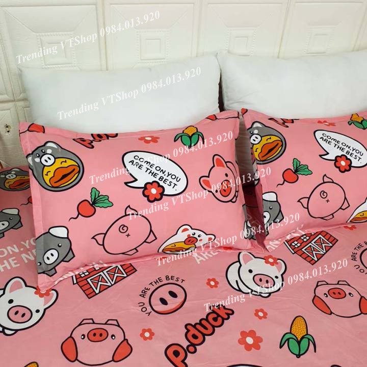 Vỏ gối nằm chất liệu Poly Cotton chất cực mịn mát - Giá siêu rẻ (Mua ngay kẻo hết) | BigBuy360 - bigbuy360.vn